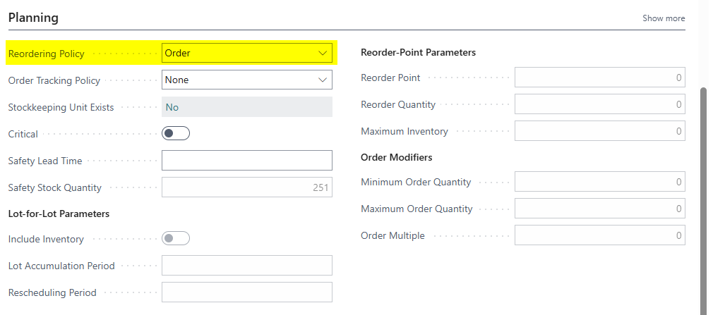 Order